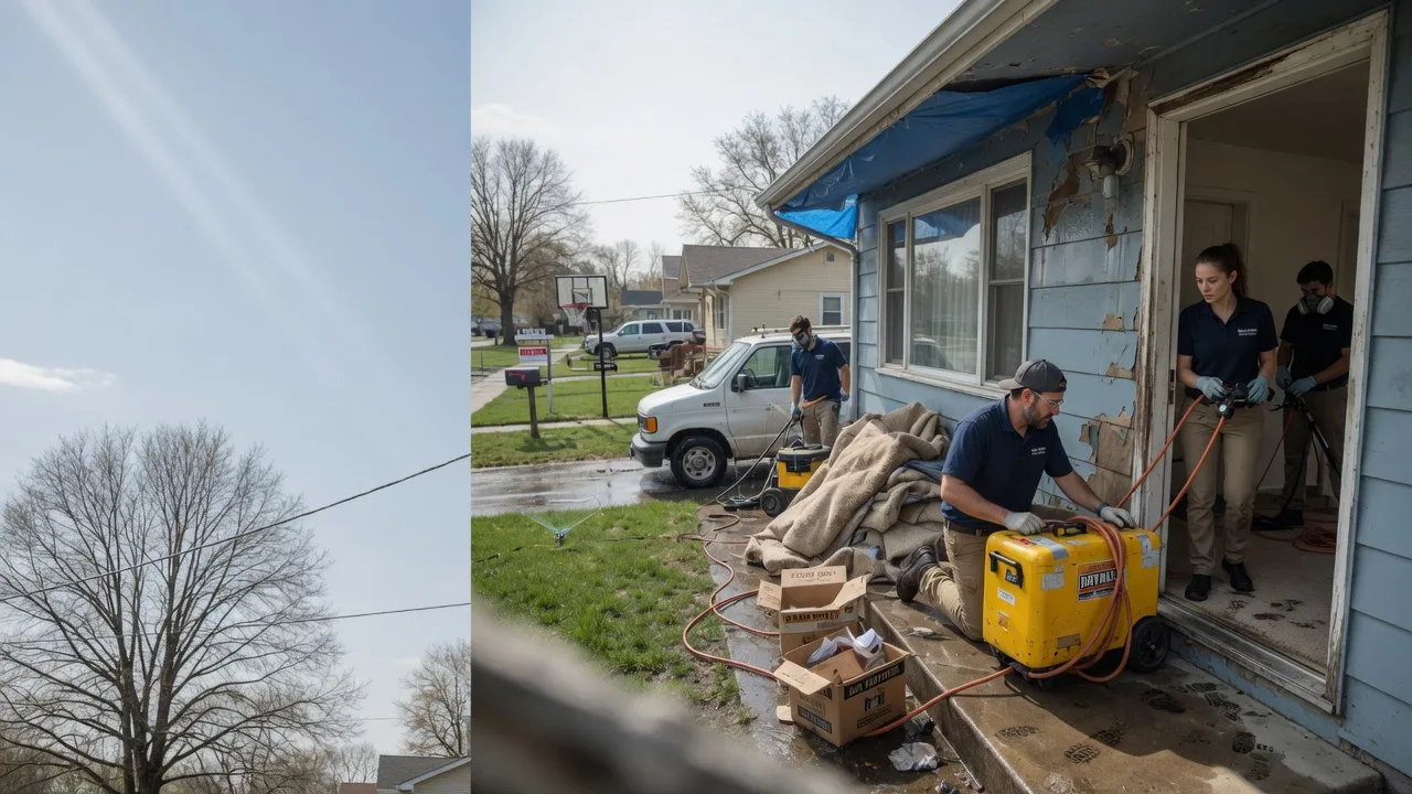 Basement Flood Cleanup in Ebensburg, PA near me